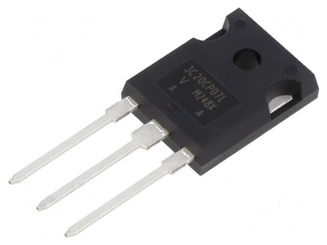Diodă Schottky SiC 650V 2A TO247-3 THT