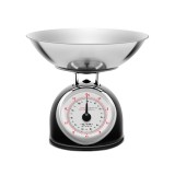 Cumpara ieftin Cantar mecanic de bucatarie ETA Storio 5777 NEGRU, 5 kg, precizie 25g, vas 5 L din otel inoxidabil