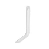 Consola standard, din tabla, alba, 245 x 165 x 36 mm