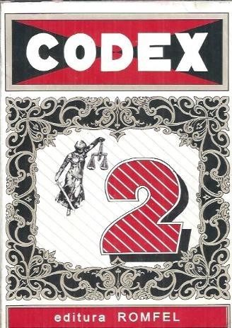 Codex. Culegere de legi (volumul 2)