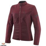 Geaca (jacheta) femei pentru scuter - motocicleta Racing/Roadster Ixon vara model Fresh LS culoare: burgundy (visiniu) Burgundy (visiniu) M