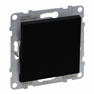 Intrerupator cap scara Legrand Suno negru 721406 foto