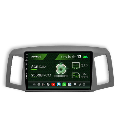 Navigatie Jeep Grand Cherokee (2004-2007), Android 13, Z-Octacore 8GB RAM + 256GB ROM, 9 Inch - AD-BGZ10008+AD-BGRKIT297v2 foto