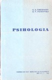 Psihologia Fortunatov &amp; Petrovski, 1960, Editura Didactica si Pedagogica, 167 pagini, Romana