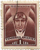 Timbrul aviatiei, 1932 - 1 L, obliterat, Aviatie, Stampilat