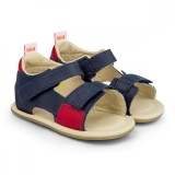Sandale Baietei Bibi Afeto V Naval/Rosu 17 EU, Bleumarin, BIBI Shoes