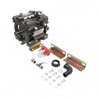 Pompa diafragmatica cu 4 membrane Z=6/8,4mm debit 120 L/min 25 bar pentru erbicidator (compatibila model polonez) foto