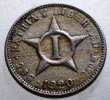 B.555 CUBA 1 UN CENTAVO 1920