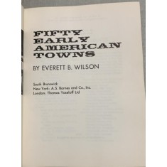 Fifty early american towns - Everett B. Wilson