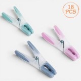 Carlige pentru Rufe Softgrip &ndash; Set de 18 buc. Culori pastel, CMCLASS