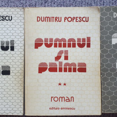 Dumitru Popescu - Pumnul si palma 3 volume (1980, prima editie), stare fb
