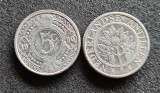 Antilele Olandeze 5 centi 1990, America Centrala si de Sud