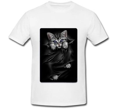Tricou &amp;quot; Cat gothic &amp;quot; foto
