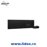 Set tastatură și mouse wireless, Lenovo KBBTE571, Re&icirc;ncărcabil