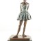 Dansatoare - statueta din bronz pe soclu din marmura BE-87