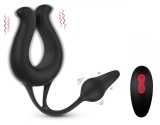 Inel penis Nicole Remote Black