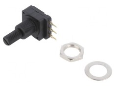 Potentiometru axial 2,2k&Omega; 200mW THT 6,25mm plastic mono