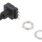 Potentiometru axial 2,2k&Omega; 200mW THT 6,25mm plastic mono