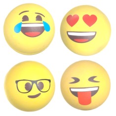 Jucarie minge Emoji &Oslash; 6,3 cm