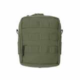 MEDIUM MOLLE UTILITY POUCH ZIPPED - OLIVE DRAB, WARRIOR ASSAULT SYSTEMS