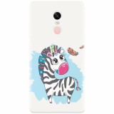 Husa silicon pentru Xiaomi Redmi Note 5A Prime, Zebra