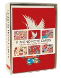 Kimono Note Cards: 6 Blank Note Cards &amp; Envelopes (4 X 6 Inch Cards in a Box)