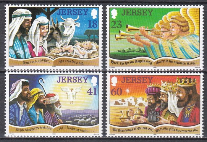 Jersey 1994 - Crăciun, MNH