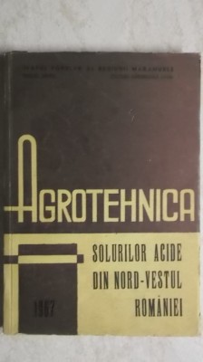Agrotehnica solurilor acide din nord-vestul Romaniei. Rezultate experimentale. foto