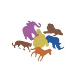 Abtibilduri - animale, 8g, buretat, Colorarte, 3361