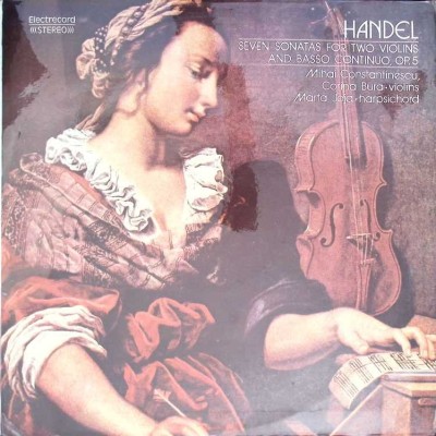 Disc vinil, LP. SAPTE SONATE PENTRU DOUA VIORI SI BASSO CONTINUO OP.5. SET 2 DISCURI VINIL-GEORG FRIEDRICH -271540 foto