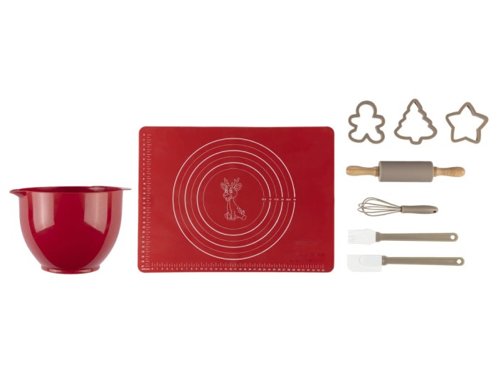 Set 9 piese de copt pentru copii Ernesto, multicolor