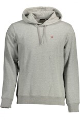Hanorac BALIS HOOD barbati, cu mini logo brodat, Regular fit, Gri (Marime: 2XL) foto