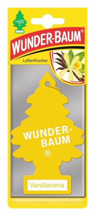 Odorizant auto, bradut, Wunder - Baum, Vanilie, 7.6 x 0.3 x 19 cm
