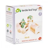 Set figurina si mobilier din lemn, Tender Leaf Toys, Dovetail
