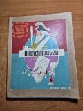 carte pentru copii - munchhausen - din anul 1967