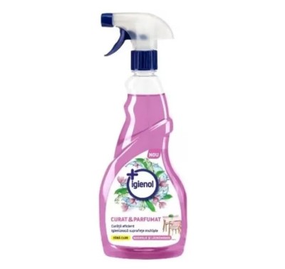 Detergent universal Igienol pentru suprafete multiple, cu magnolie si lacramioare, 750 ml foto