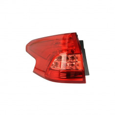 Stop spate lampa Citroen C5, 01.2008- model BREAK, Combi, partea Stanga, partea exteRioara, tip bec LED+P21/5W+P21W, cu suport becuri, Varroc