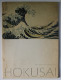 HOKUSAI , MAPA CU 5 REPRODUCERI COLOR , TEXT IN LIMBA GERMANA , 1967