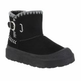Cizme Dama Iarna Imblanite Negre Talpa Groasa Marimea 39 Casual Catarama
