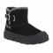 Cizme iarna imblanite dama, Negru - 38