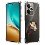 Husa antisoc pentru realme 14 / realme 14t - airbag tpu, col&Egrave;uri ranforsate - risk taker
