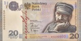 POLONIA 20 ZLOTI / ZLOTYCH 2018 , UNC , P- 192a , 100 Ani de la INDEPENDENTA , necirculata , in Floder bancar + pliant