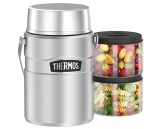 Recipient izolat termic pentru alimente Thermos King JAR 1,20 L, otel inoxidabil - RESIGILAT