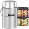 Recipient izolat termic pentru alimente Thermos King JAR 1,20 L, otel inoxidabil - RESIGILAT