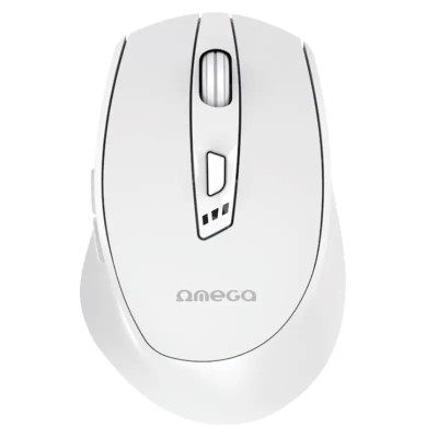Mouse wireless reincarcabil USB-C alb OMEGA OMC529RWW foto