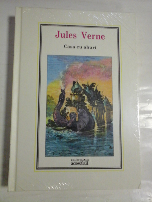 CASA CU ABURI (Biblioteca Adevarul) - JULES VERNE - carte noua sigilata