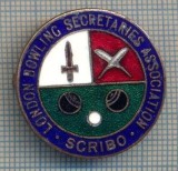 AX 320 INSIGNA BOWLING-LONDON BOWLING SECRETARIES ASSOCIATION -SCRIBO