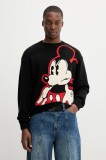 Desigual pulover SWINDON MICKEY culoarea negru, 25WMJF05