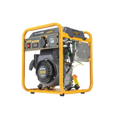 Generator de curent electric tip invertor, 3 CP 1.5 kw, motor in 4 timpi, Powermat foto