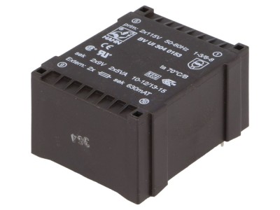 Transformator &amp;icirc;ncapsulat 10VA 115VAC 9V foto